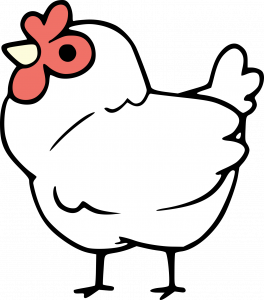 Artisans Cooperative Full Sized Chicken Mascot